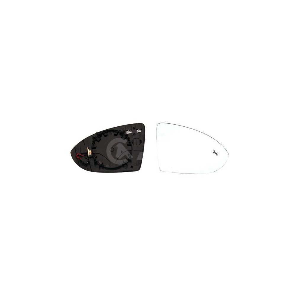 Compra CRISTAL RETROVISOR DERECHO CONVEXO TÉRMICO C/ANGULO MUERTO VW VW GOLF VII 2017.01- al mejor precio en todocarrocería.com