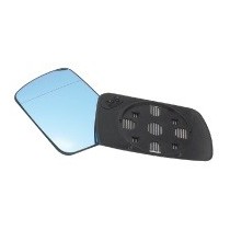 Compra CRISTAL RETROVISOR IZQUIERDO ASFÉRICO TÉRMICO AZUL BMW BMW X5 E53 00- al mejor precio en todocarrocería.com
