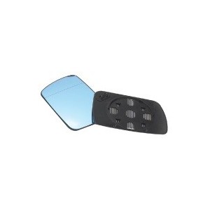 Compra CRISTAL RETROVISOR IZQUIERDO ASFÉRICO TÉRMICO AZUL BMW BMW X5 E53 00- al mejor precio en todocarrocería.com